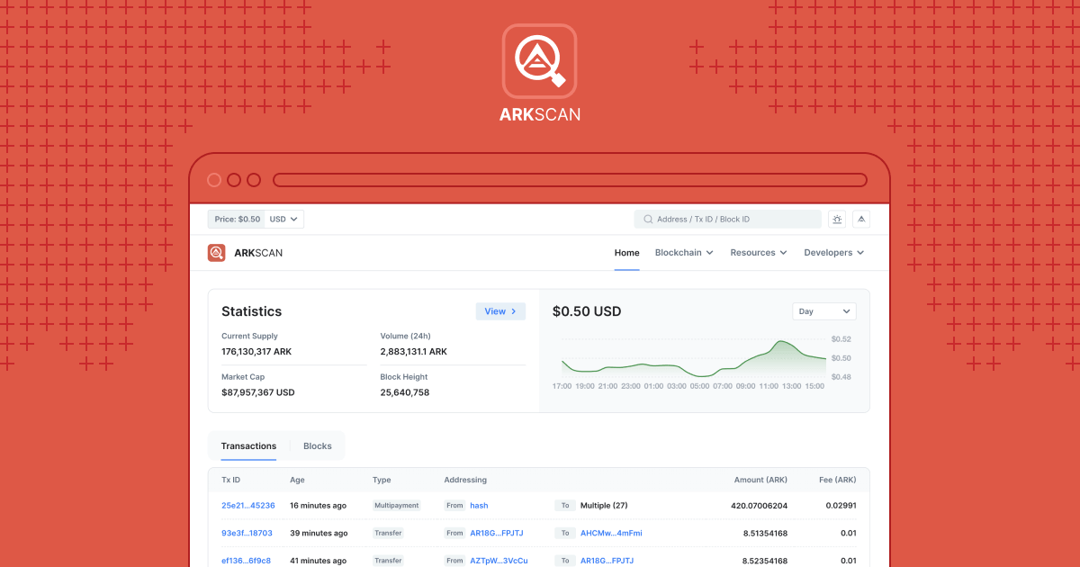 DARK Blockchain Explorer